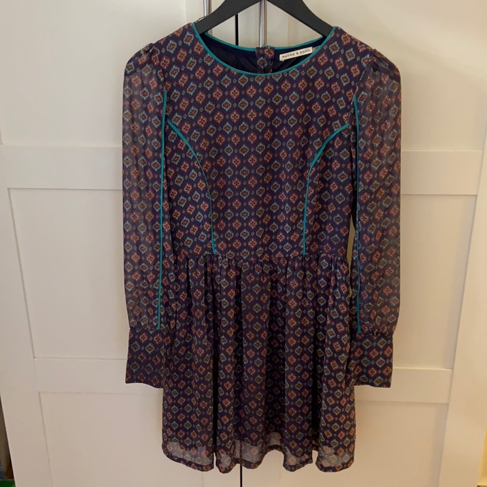 Rhyme & Echo Chiffon Dress